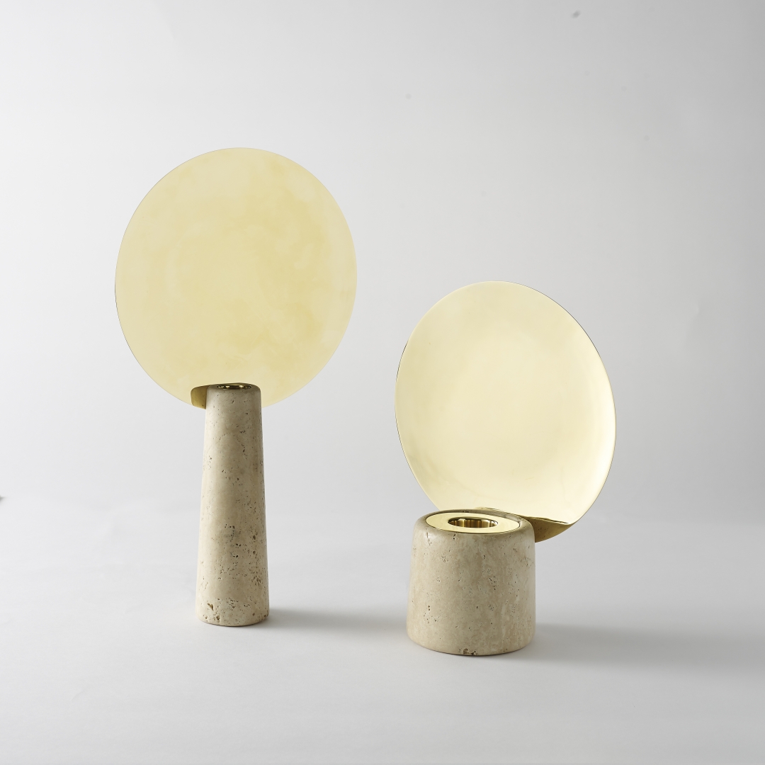 Travertine PEACOCK candleholders-design-by-Dan-Yeffet-COLLECTION-PARTICULIERE.jpg